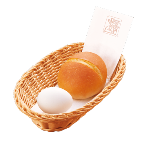 ローブパン定番ゆで玉子